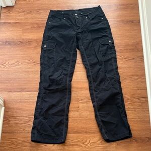 Kuhl Women's Black Cargo Pants Size 10